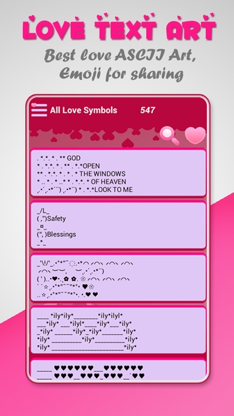 Love Symbols Emoticon - Preview 6