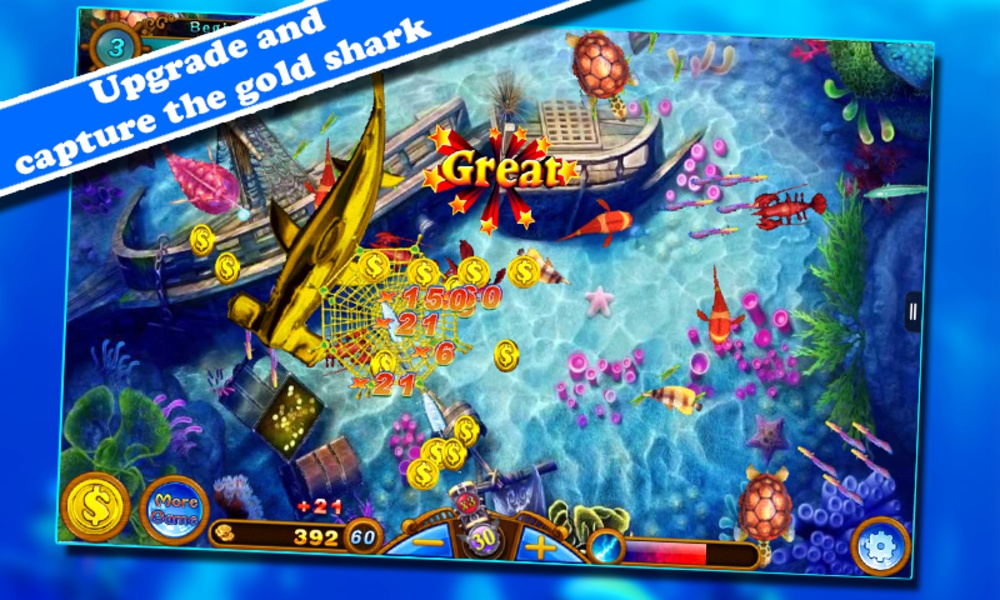 Clumsy Shark Fishing 2014:Ridiculous Ninja Harpoon - Preview 2