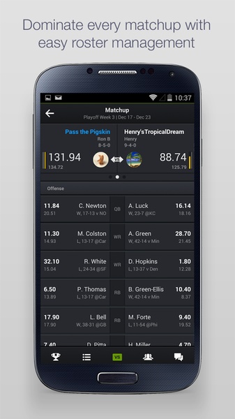 Yahoo Fantasy Sports for Android - Download the APK from Uptodown
