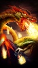 Wings Launcher Theme: Fire dragon screenshot 2