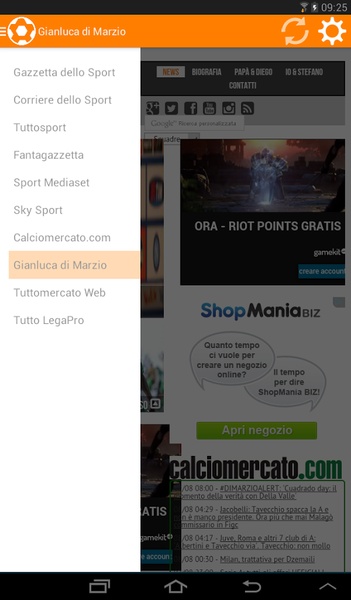 Calcio Mania Free - Preview 2