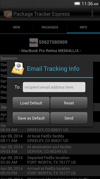 Package Tracker Express - Preview 1