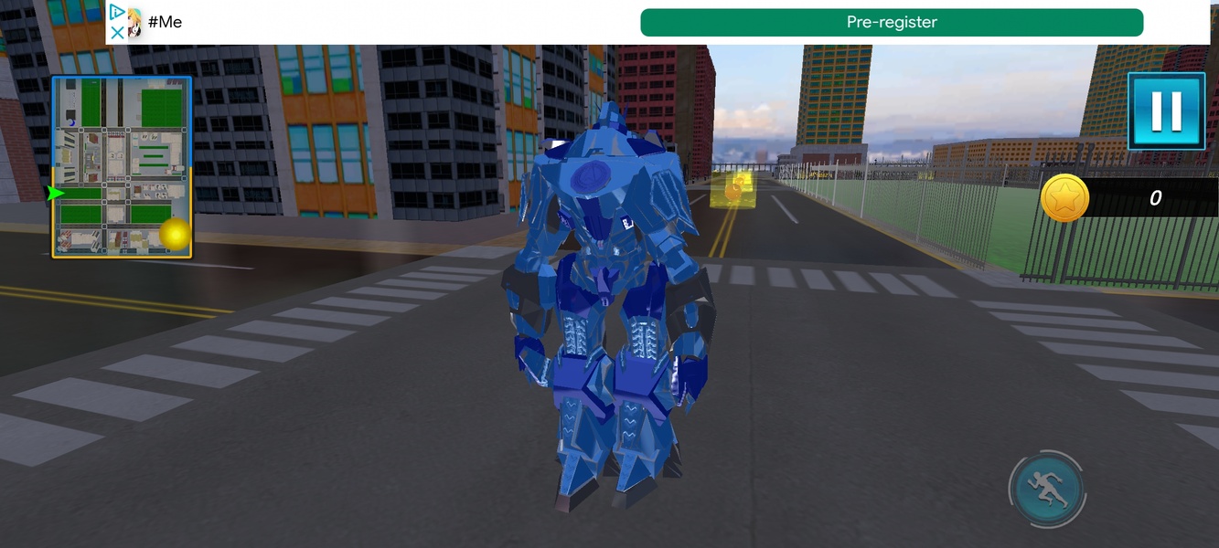 Robot MuscleCar Transport Game - Preview 1