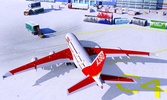 Snow Cargo Jet Landing 3D screenshot 2