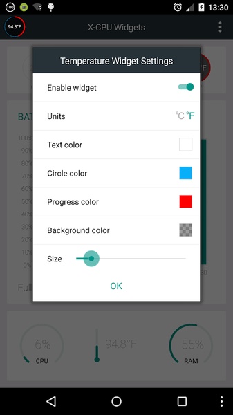 X-CPU Widgets - Preview 1