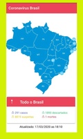 Coronavírus no Brasil screenshot 1