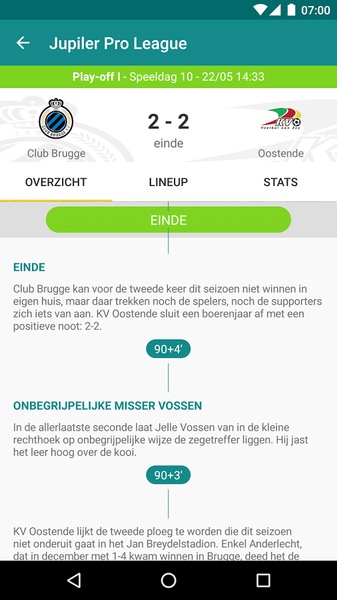 Sporza Voetbal - Preview 10