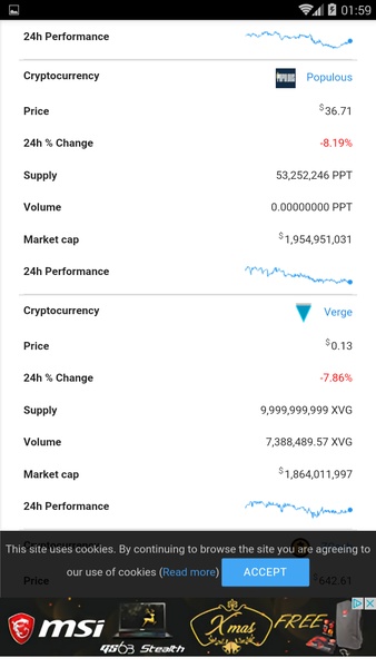 Coin Compare - Cryptocurrency Exchange - Preview 7