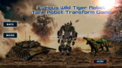 Furious Wild Tiger Robot Tank Robot Transform Game screenshot 3