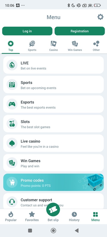 Betwinner Screenshot 4