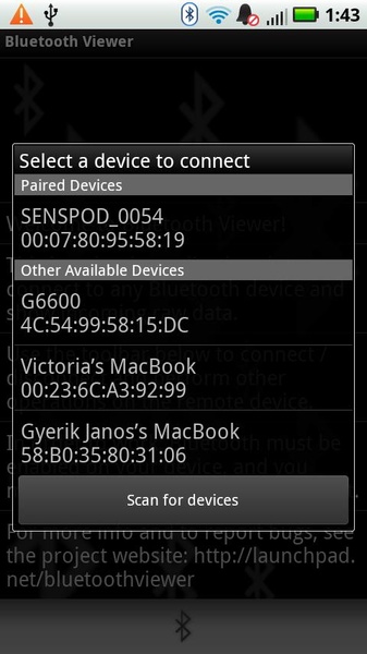 Bluetooth Viewer (LITE) - Preview 6