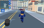 Blocky Cop Craft Running Thief screenshot 2