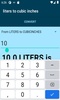 liters to cubic inches converter screenshot 3
