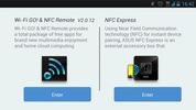 Wi-Fi GO! & NFC Remote screenshot 5