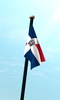 República Dominicana Bandeira 3D Livre screenshot 13