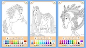 Horse Coloring Game screenshot 1