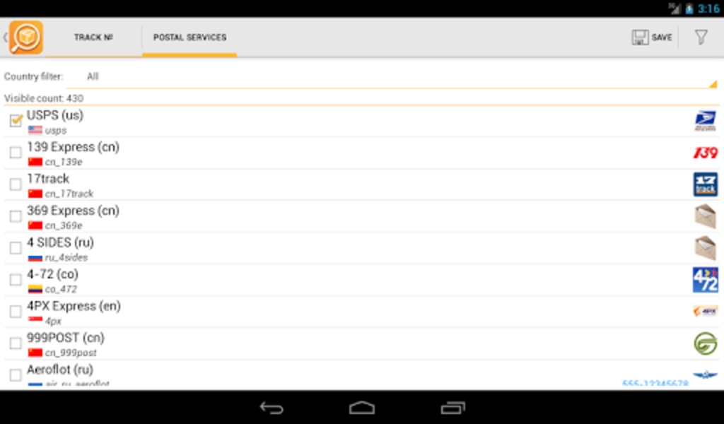 TrackChecker Mobile - Preview 11