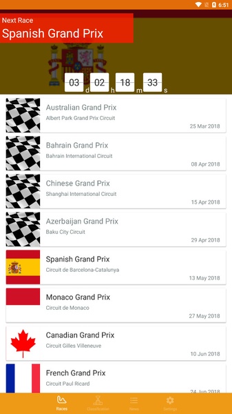Formula 1 Competition - Preview 1