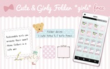 Cute & Girly Folder *girls* free screenshot 4