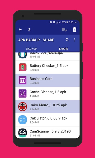 APK Backup - Share - Preview 7