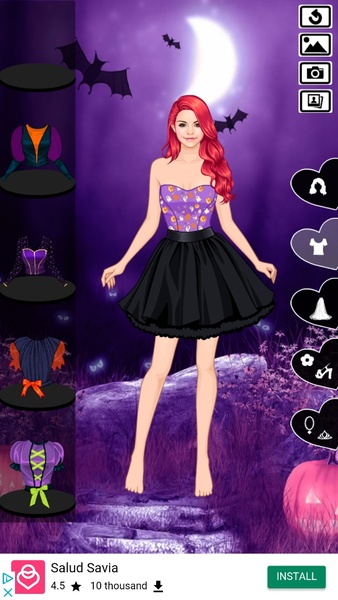 Sweet Vampire Wedding dress up - Preview 9