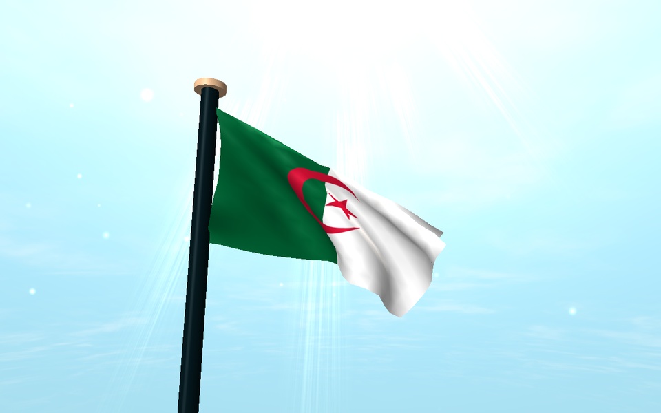 Algeria Flag 3D Free - Preview 9