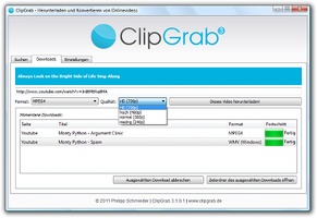 ClipGrab screenshot 2