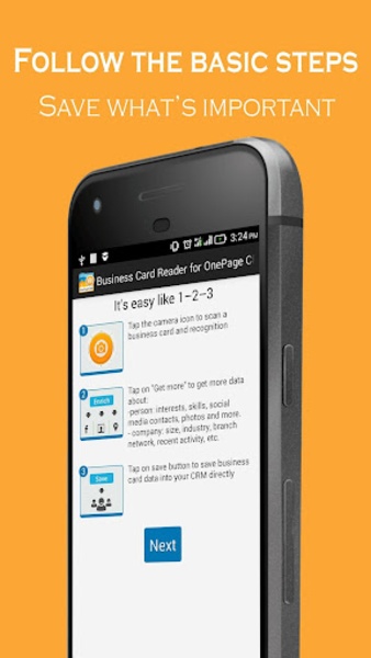 Business Card Reader for OnePage CRM - Preview 13