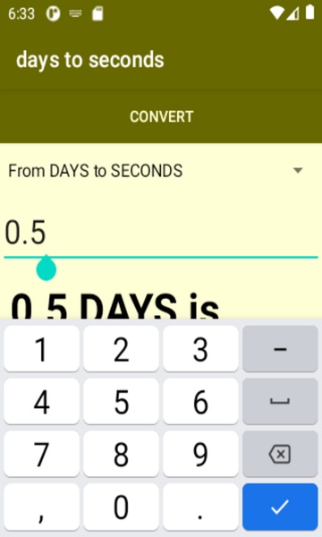 days to seconds converter - Preview 3