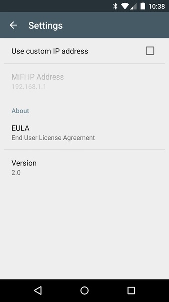 MiFi Status - Preview 3
