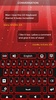 Red Keyboard Theme screenshot 14