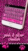 Glitter Pink Leopard Keyboard screenshot 3