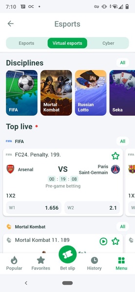 Lovingbet app screenshot