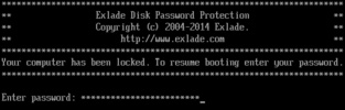 Disk Password Protection screenshot 2
