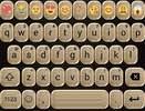 Emoji Keyboard Glitter Gold screenshot 2