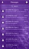 Purple Sparkle for GO SMS screenshot 5