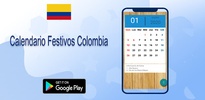 Calendario Festivos Colombia screenshot 1