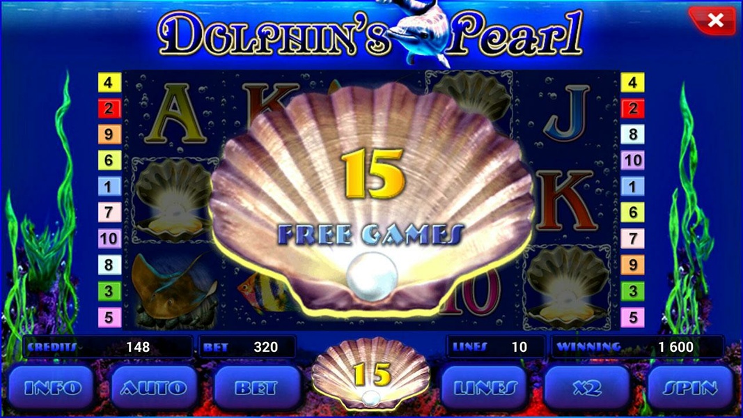 Juega gratis a la tragamonedas Dolphins