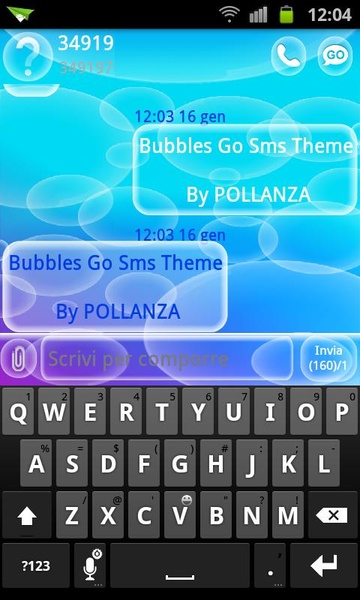 GOSMS Bubbles - Preview 3
