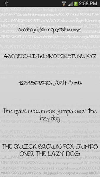 Handwritten 3 Free Font Theme - Preview 5