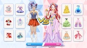 Anime Fashion Princess Dressup screenshot 4
