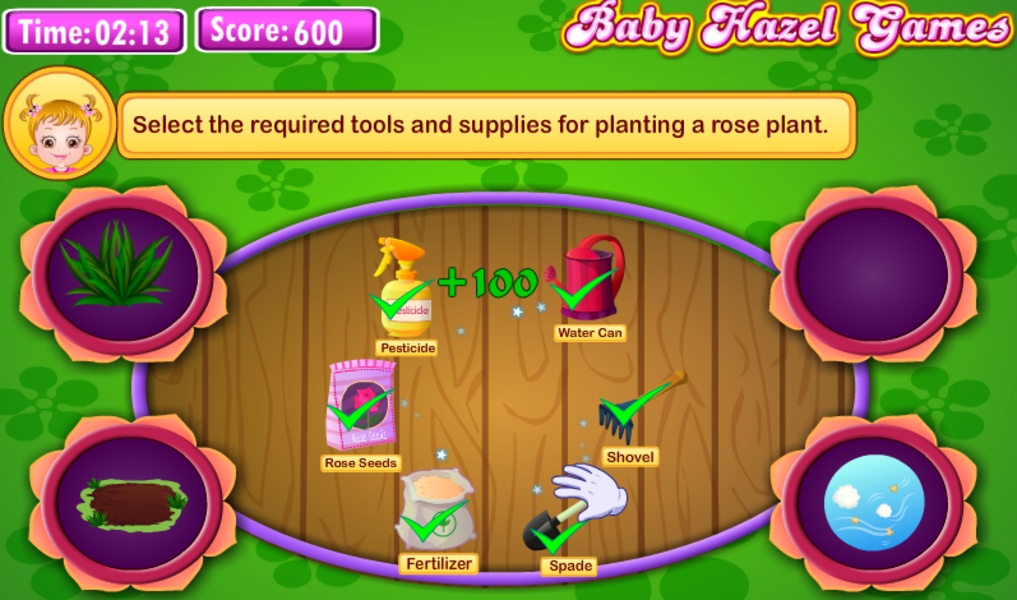 Baby Hazel Gardening Games - Preview 5