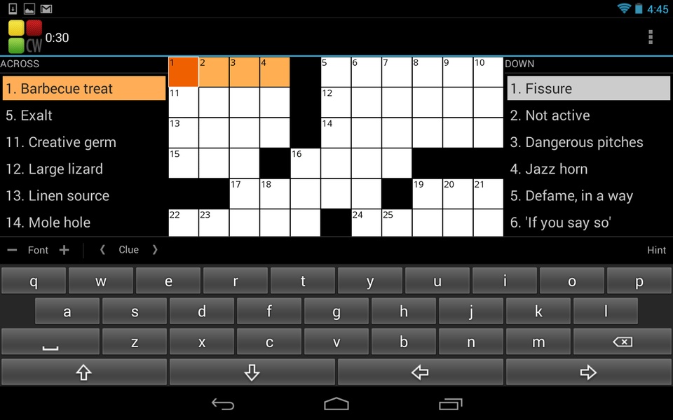Crossword Puzzle - Preview 9