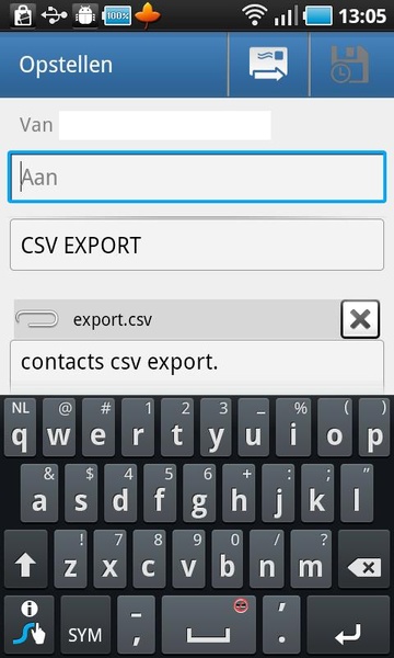 Contacts Export - Preview 3