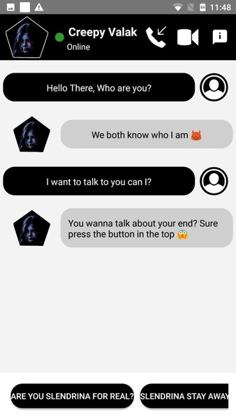 Creepy fake call, horror video calling PRANK - Preview 3