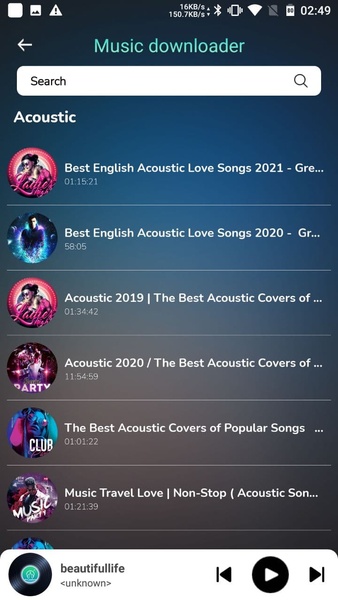 TubeFy Mp3 Music downloader - Preview 3