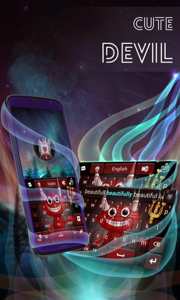 Cute Devil Keyboard - Preview 3