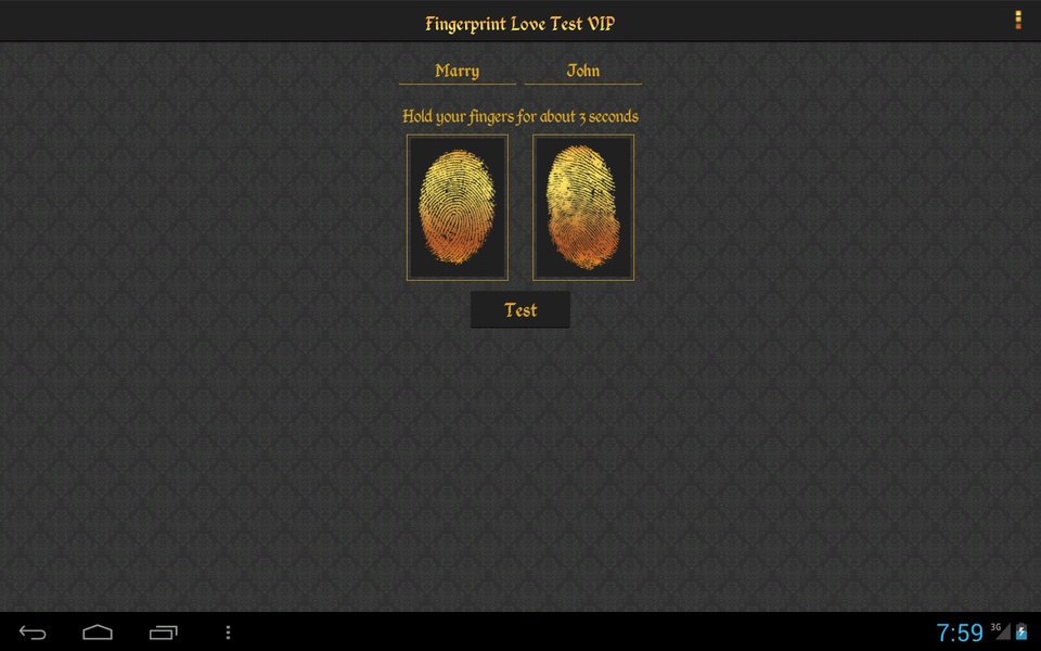 Fingerprint Love Test VIP - Preview 10