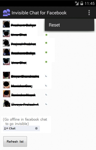 Invisible Chat - Preview 2