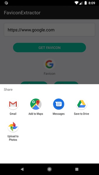 FaviconExtractor - Get favicon icon from web sites - Preview 2